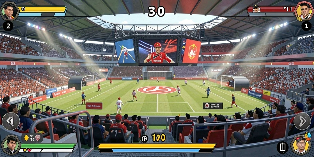 rusa33 - Tampilan level menantang dengan grafis menawan.